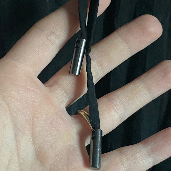 CLUB MONACO Burnout Pleated Maxi Dress Black Size 8 - Picture 12 of 13